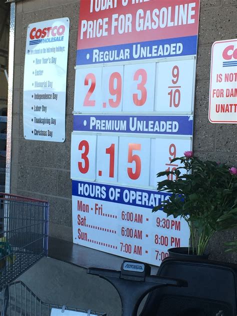Costco Gas Price Redwood City